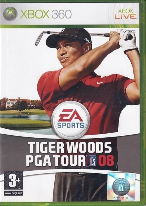 Tiger Woods PGA Tour 08 - XBOX 360 (B Grade) (Genbrug)